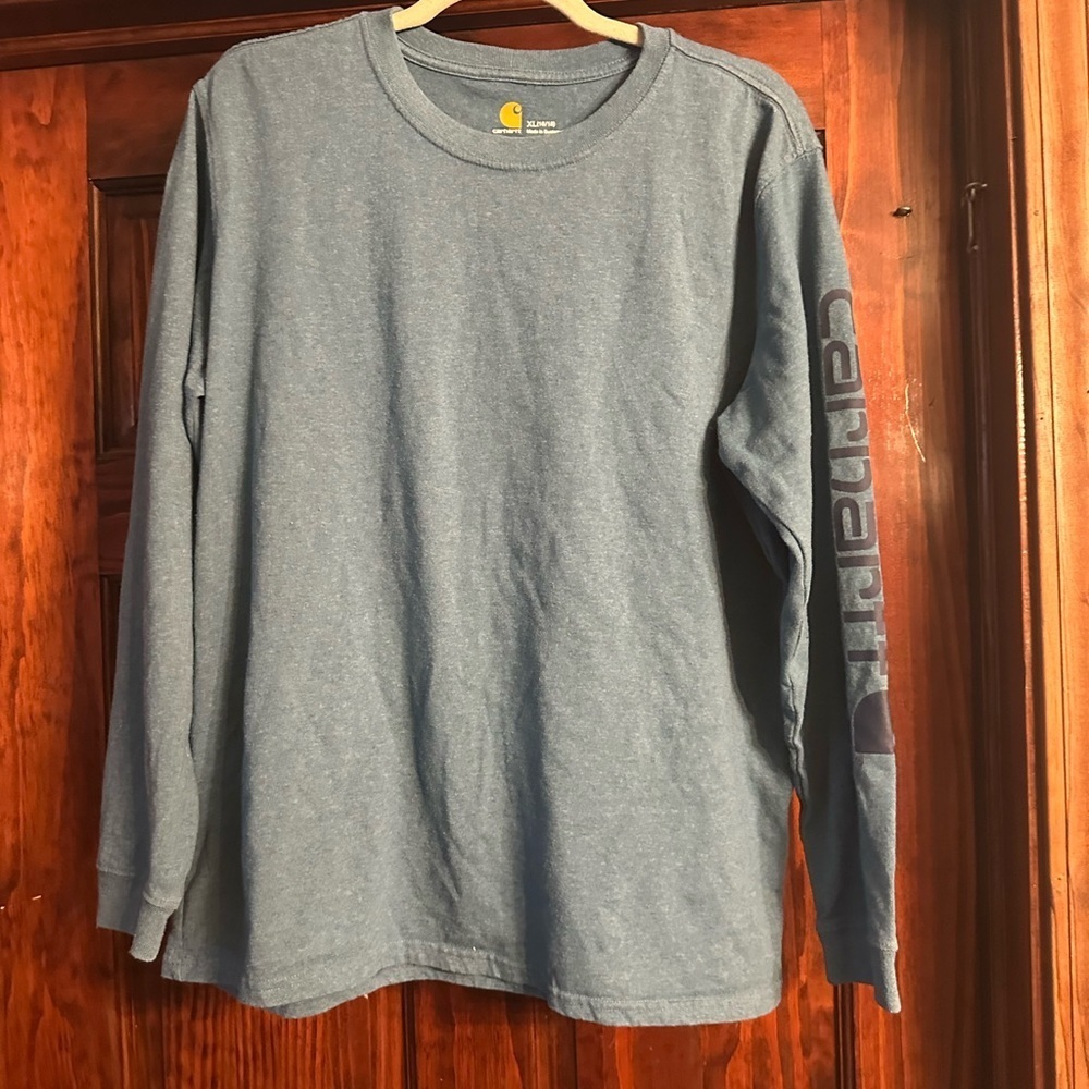 Carhartt Teal Original Fit Shirt